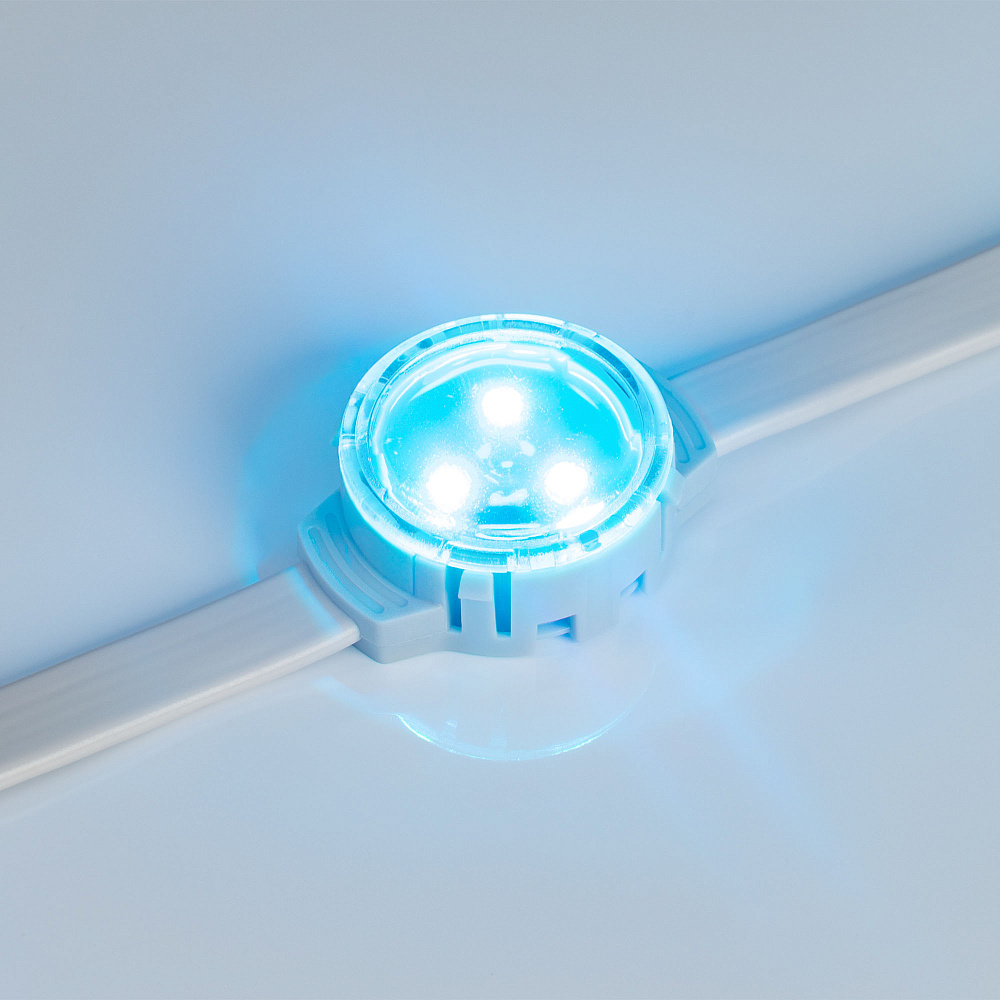 Arlight SOLEX-SPI-3535 — герметичные светодиодные модули, RGB, SMD 3535, 12 В, SPI, RT16703, с разъёмом, обход пикселя, с держателем