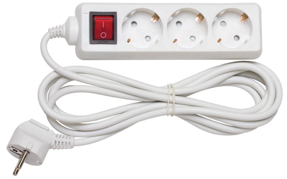 Удлинитель Navigator 94 191 NPE-S-03-150-ESC-3x1 ХХХ с/з с выкл. 3 гн. 1.5м