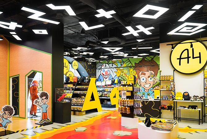 Иозображение проекта Магазин "А4" в ЦДМ, г. Москва, Театральный проезд, д. 5