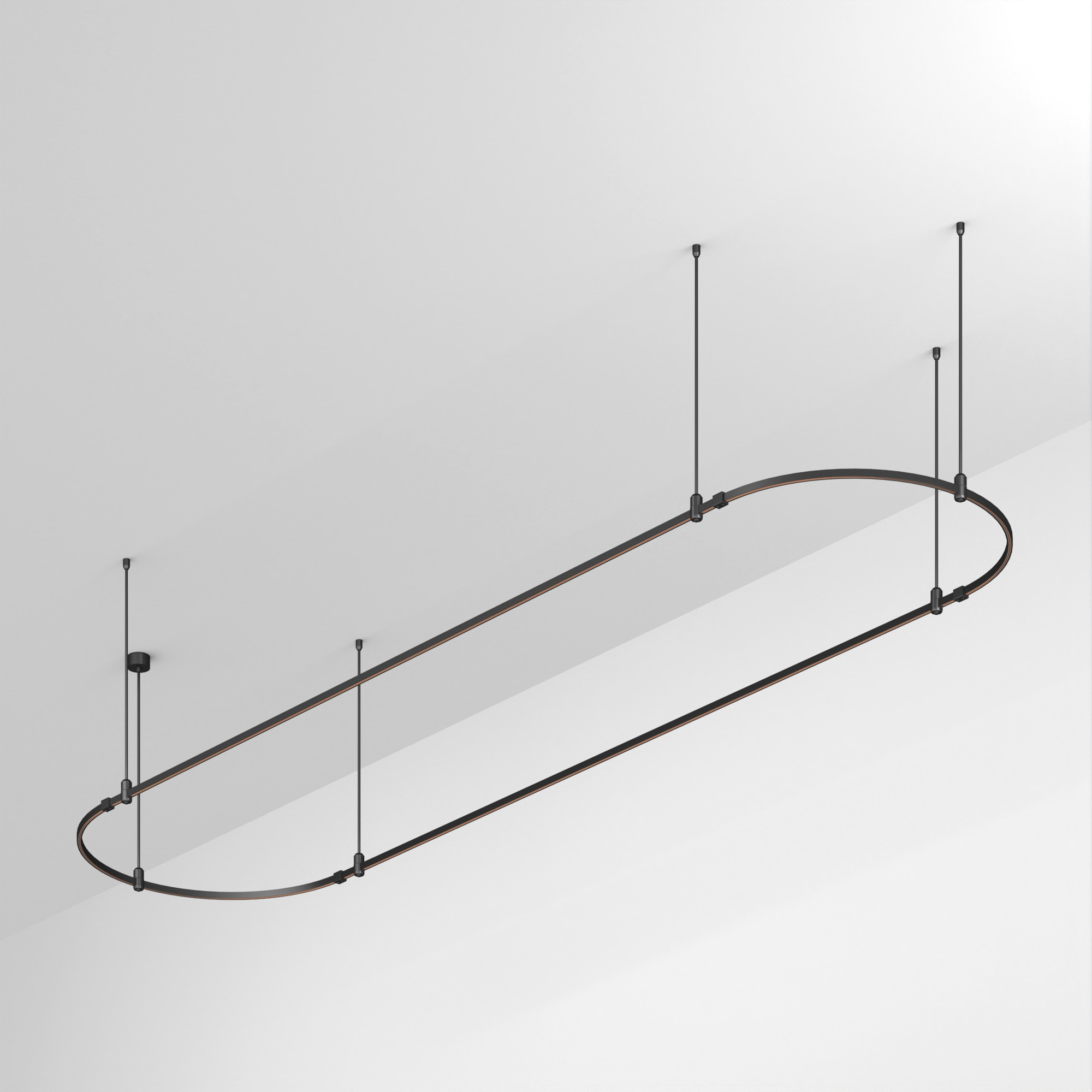 Arlight ART-APRIORI-OVAL-ROD-800-4000x1000 — Шинопровод (Накладной / Подвесной)