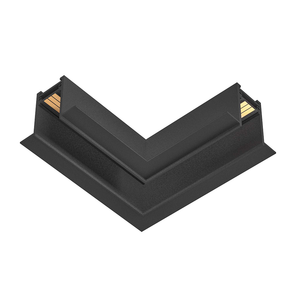 Arlight MAG-25 2538-F L90 коннектор угловой прямой токопроводящий — Угловой прямой коннектор для встраиваемого трека MAG-25 (2538-F) [встраиваемый трек MAG-TRACK-2538-F, DC24V]