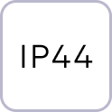 Степень пылевлагозащиты IP44