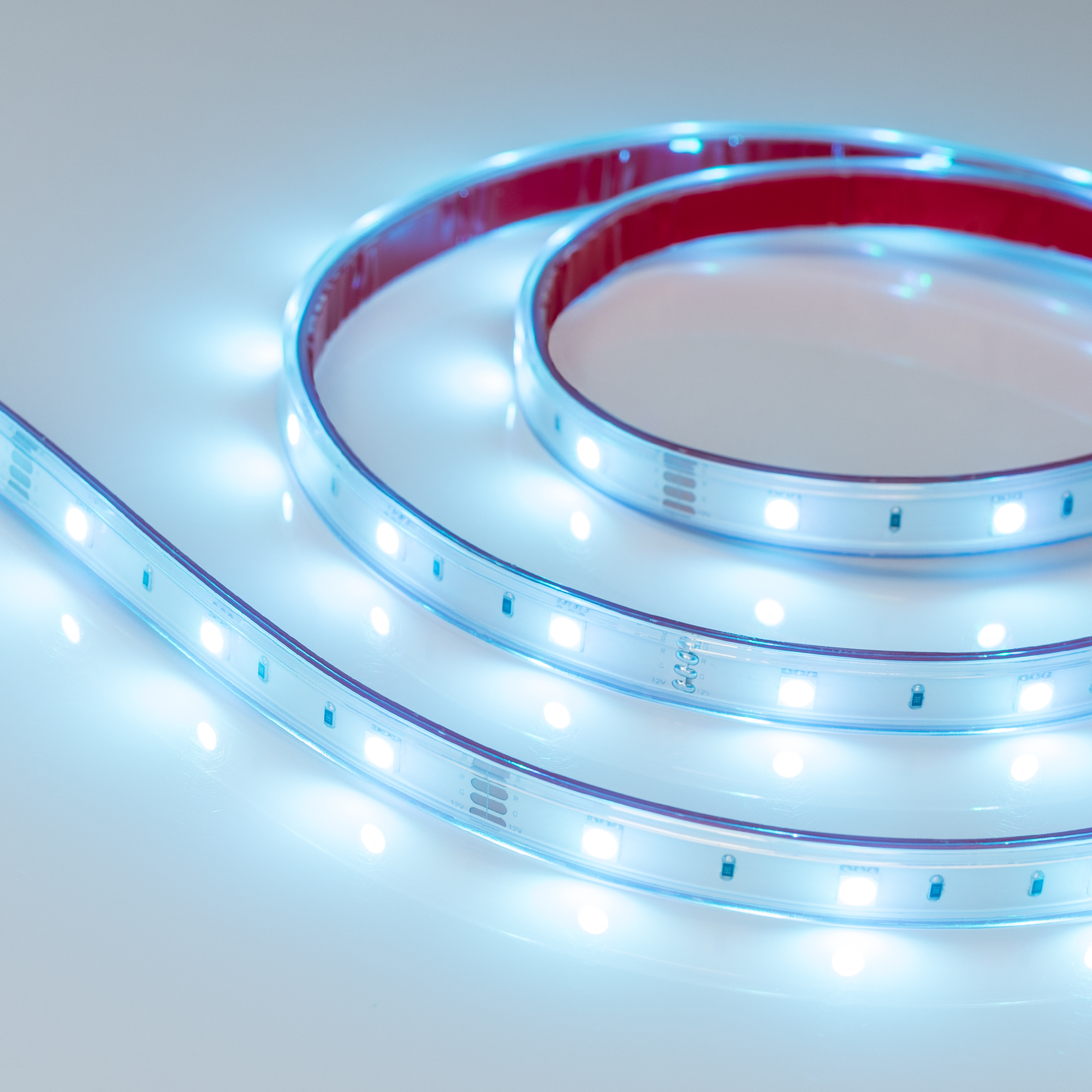 Arlight RTW B30 — Гибкая светодиодная лента — RGB [каналы: 3; исполнение: PS; герметизация: Силикон, экструзия прозр. прямоуг. - PS; высота, мм: 5.0; питание, В: 12.0; ширина, мм: 13.0]