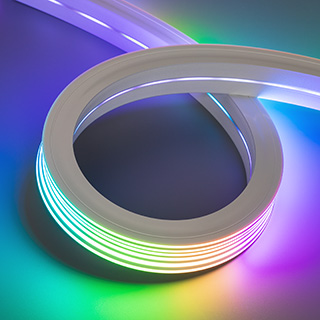 Arlight STARDUST — Гибкий светодиодный неон — SPI_RGB [изгиб: TOP; каналы: 3; IC: WS2818B; протокол: SPI; высота, мм: 20.0; питание, В: 12.0; ширина, мм: 30.0]