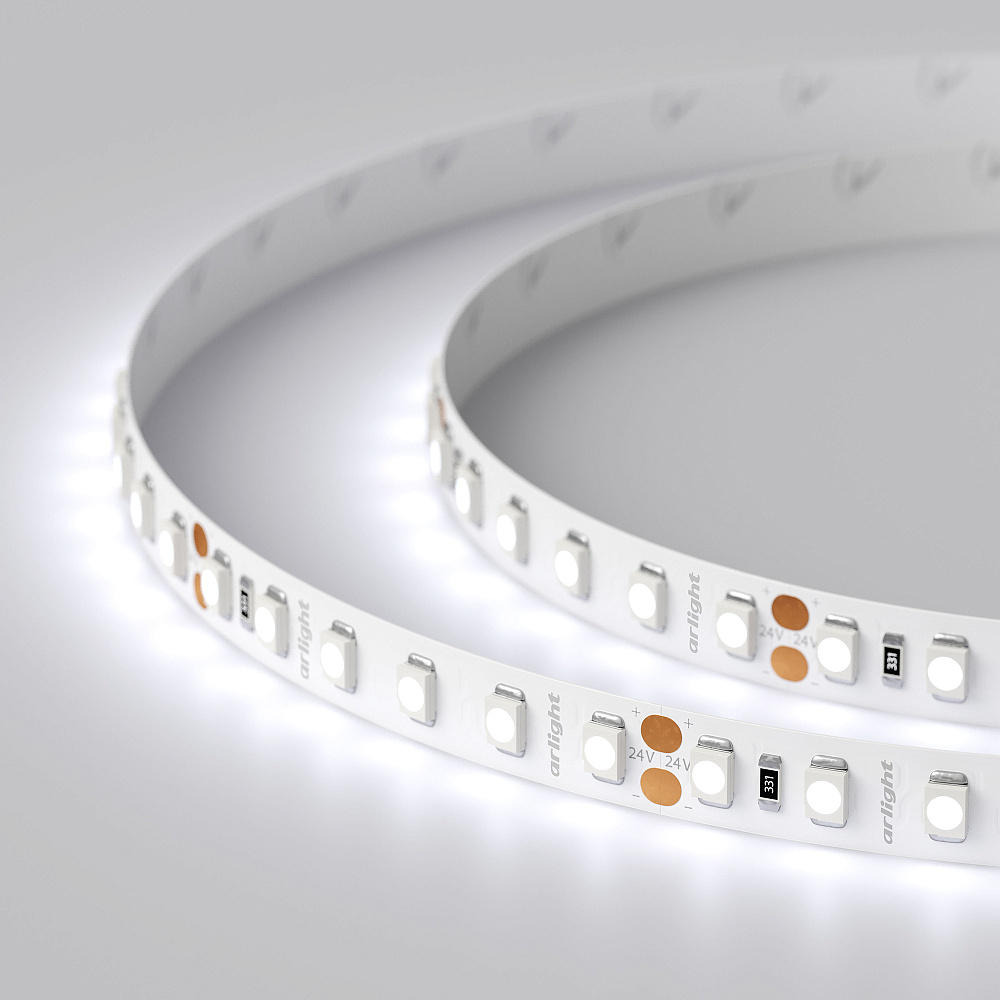 Arlight RT A120 — Гибкая светодиодная лента — MONO [каналы: 1; питание, В: 24.0; ширина, мм: 8.0]