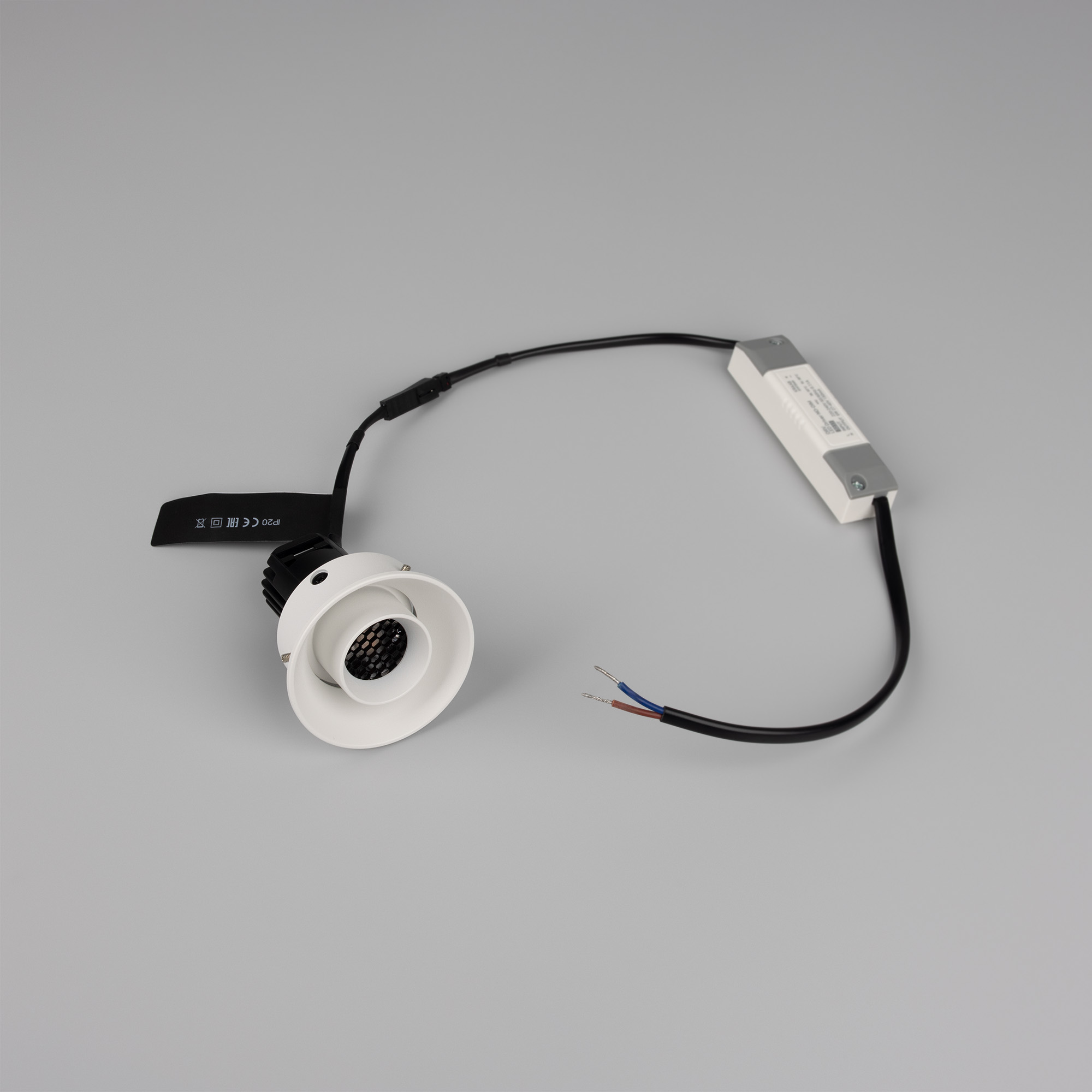 Светильник безрамочный DL-ROTARA-R63-6W Warm3000 (Белый RAL9003, 50 deg, 230V) (Arlight, IP20 Металл, 5 лет)