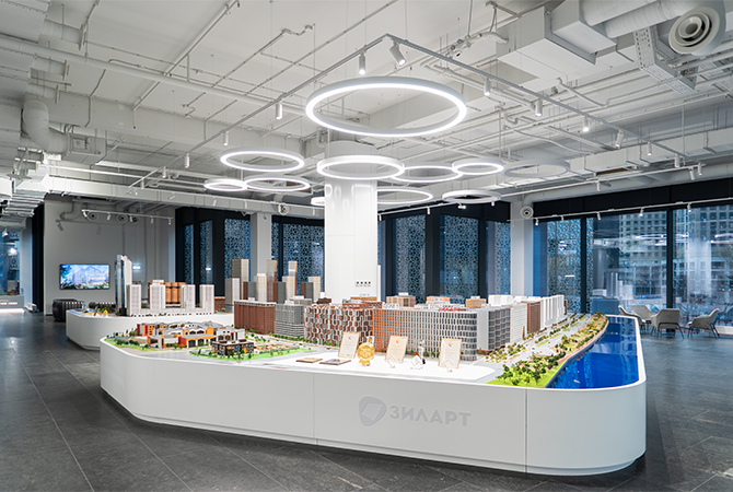 Иозображение проекта Офис продаж ЖК "ЗИЛАРТ", г. Москва