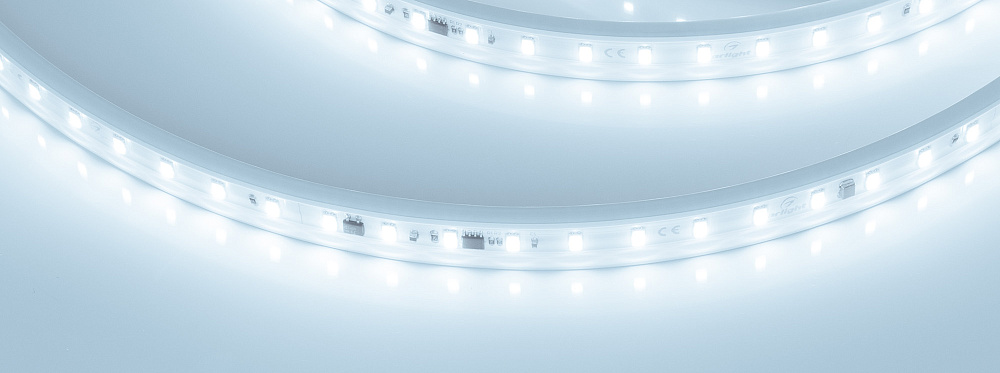 Arlight ARL C72 — Гибкая светодиодная лента — MONO [каналы: 1; исполнение: PV; герметизация: ПВХ, экструзия прозр. прямоуг. - PVC; высота, мм: 6.0; питание, В: 230.0; ширина, мм: 15.5]