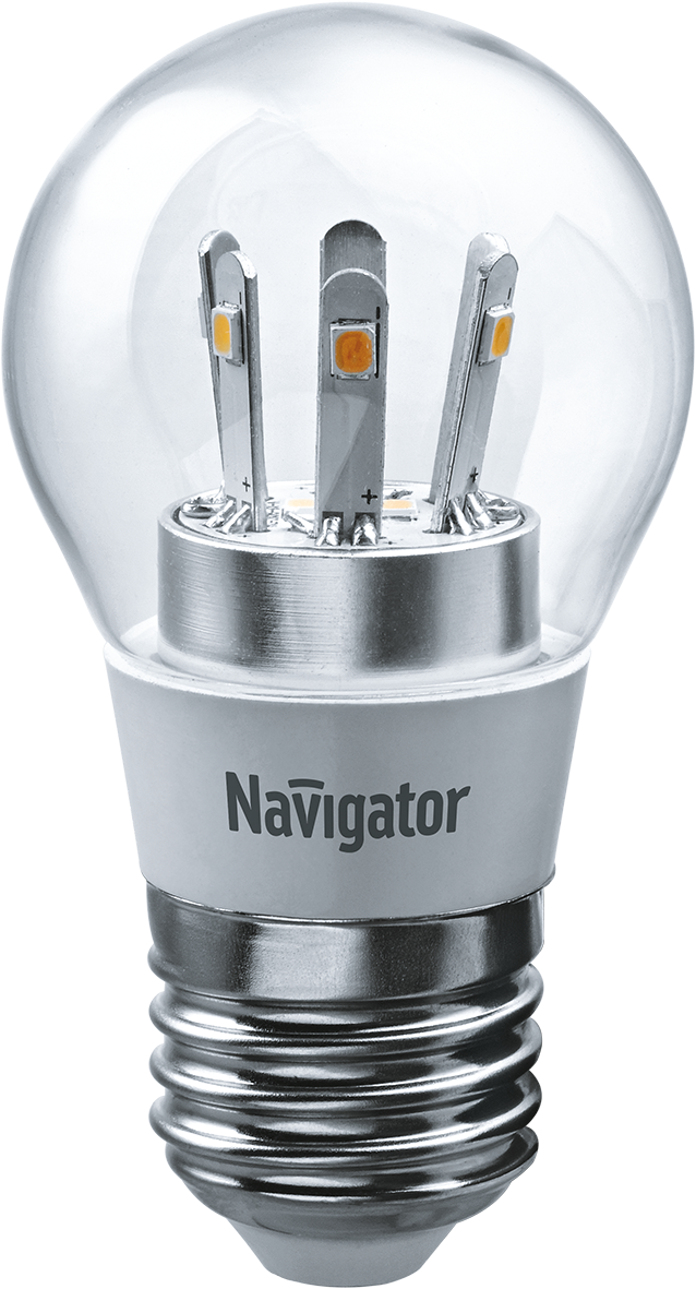 Лампа Navigator 71 295 NLL-G45-5-230-2.7K-E27-CL