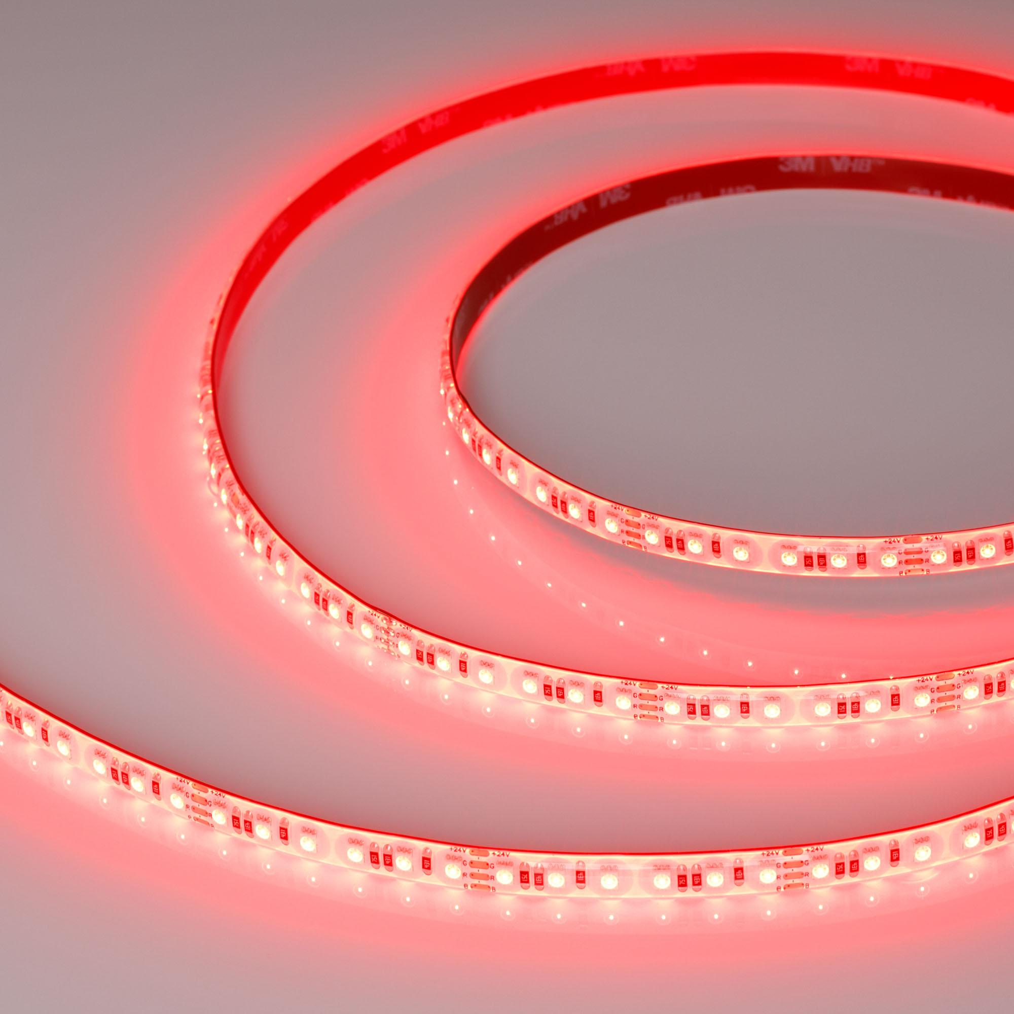 Arlight RTW A120 — Гибкая светодиодная лента — RGB [каналы: 3; исполнение: SE; герметизация: Силикон, заливка сверху прозр. округл. - SE; высота, мм: 3.0; питание, В: 24.0; ширина, мм: 8.0]