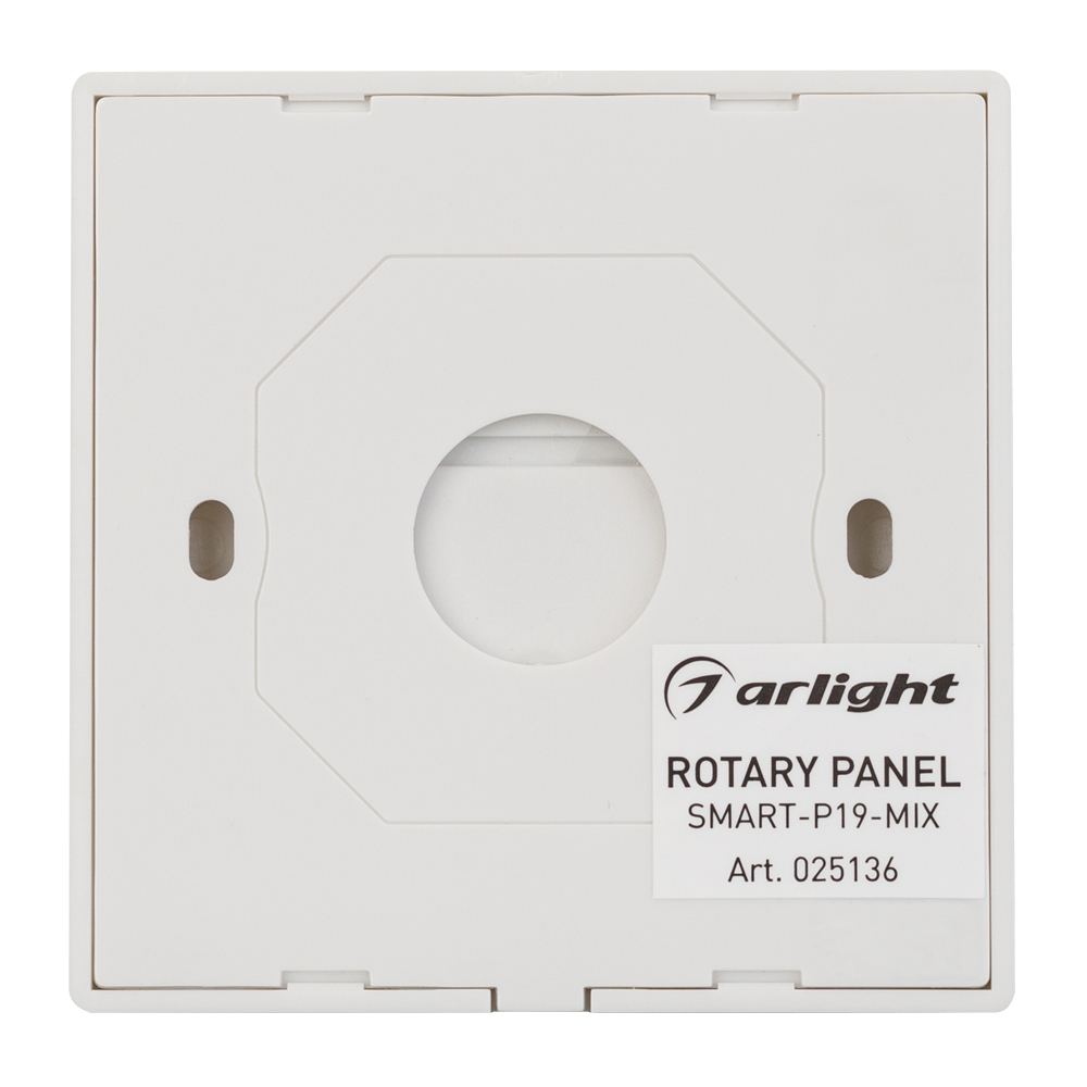 Arlight SMART-P19 — Накладная роторная панель MIX (CCT, ШИМ, 3V, 2.4G)