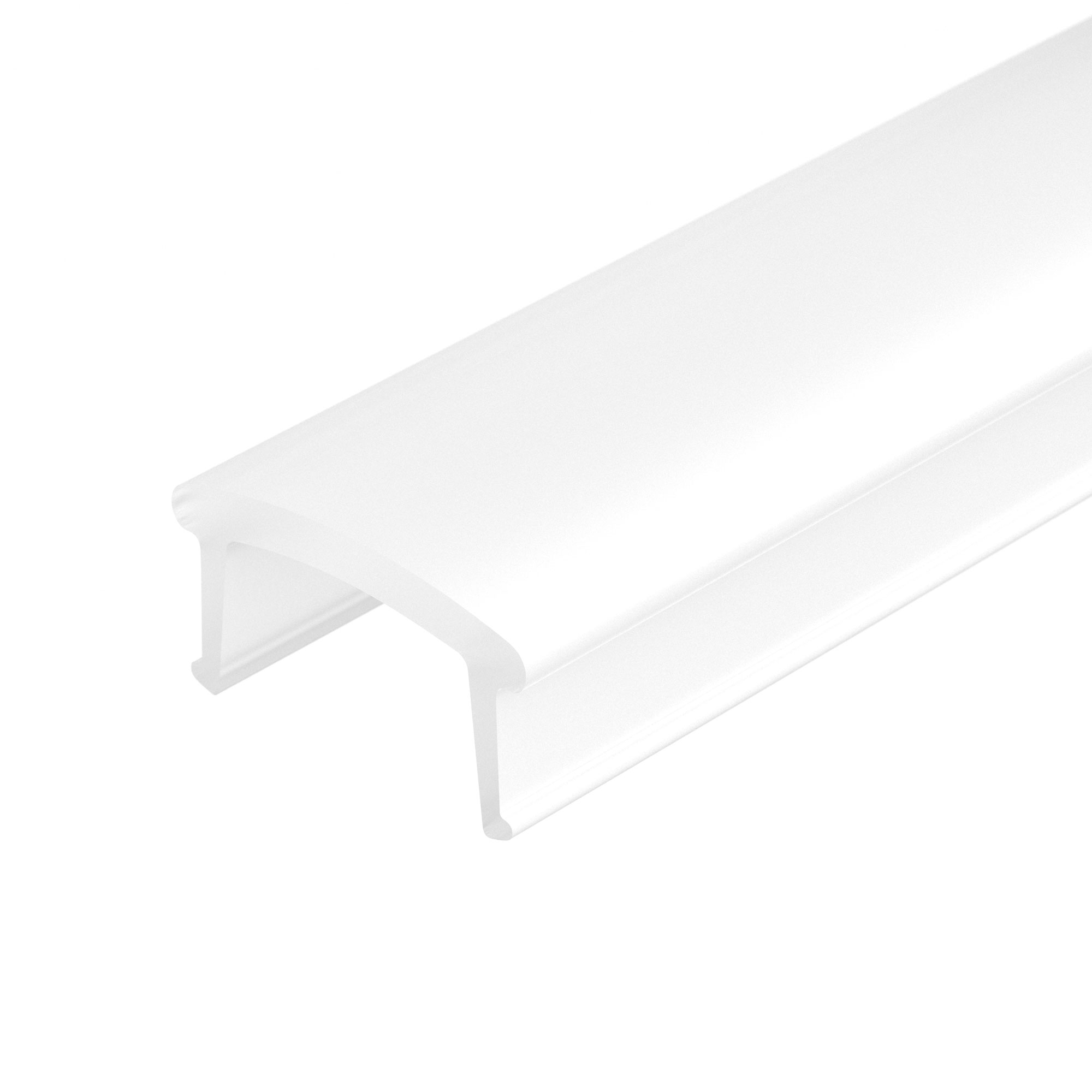 Arlight PLINTUS-H40 — Плоский матовый экран для профиля PLINTUS-H40