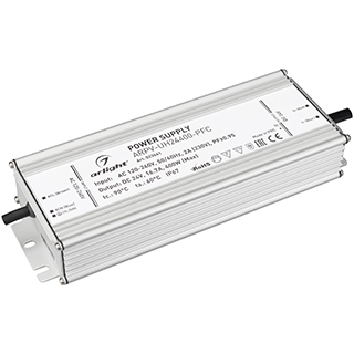 Arlight ARPV-UH 24V — Источник напряжения [клеммы вход 120-240 VAC, выход 24 V DC]