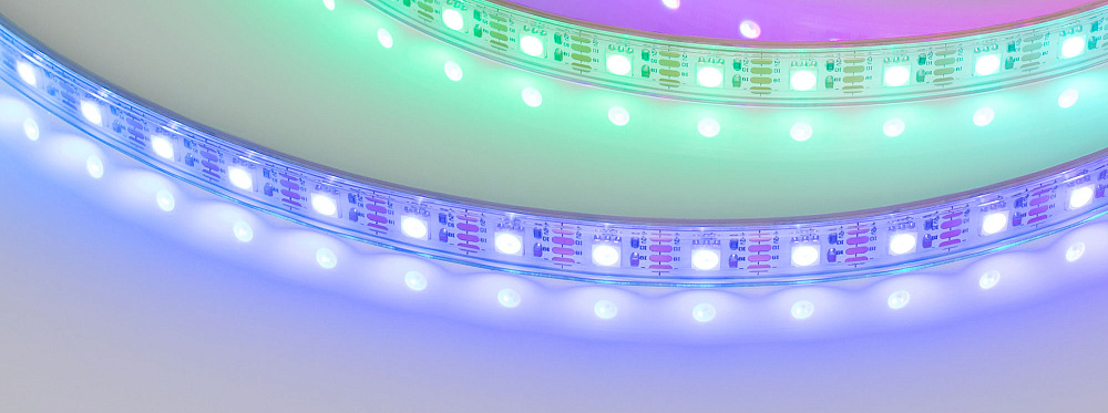 Arlight SPI B60 — Гибкая светодиодная лента — SPI_RGB [каналы: 180; исполнение: P; протокол: SPI; герметизация: Силикон, трубка прозр. прямоуг. - P; высота, мм: 4.0; питание, В: 12.0; ширина, мм: 12.0]