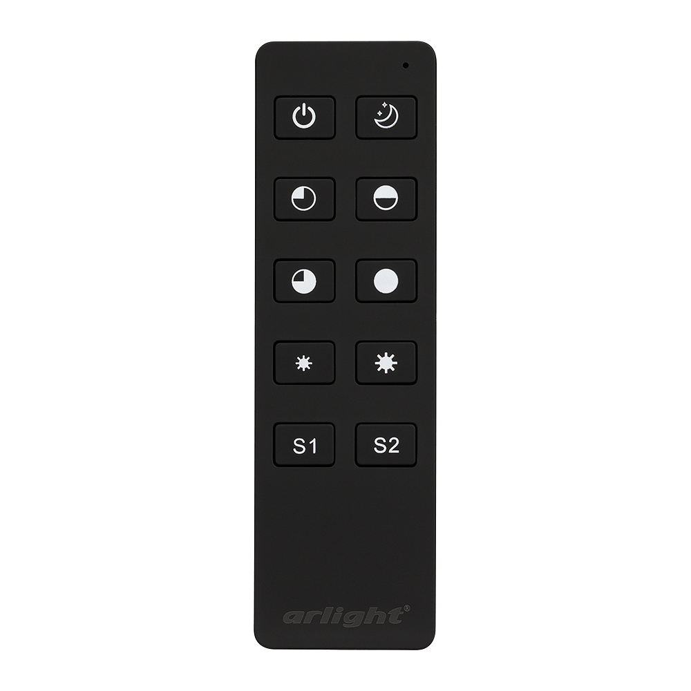 Arlight SMART — Радиопульт DIM Black 1 зона R6