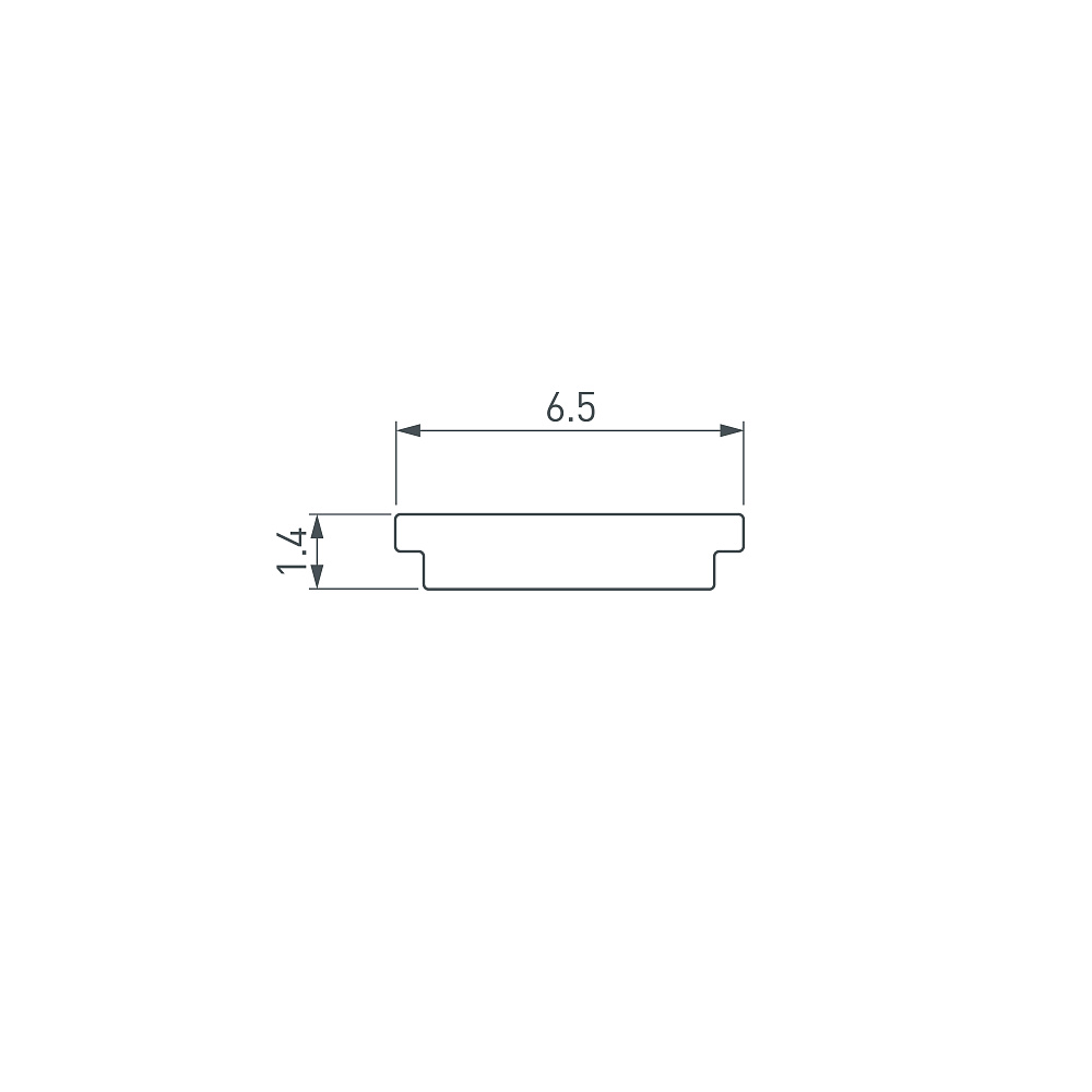 Arlight SL-BEVEL-H12-F13 — Экран-диффузор для профиля SL-BEVEL-H12-F13