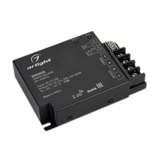Arlight SMART — Диммер ШИМ [2.4G / 0-10V / Push-Dim]