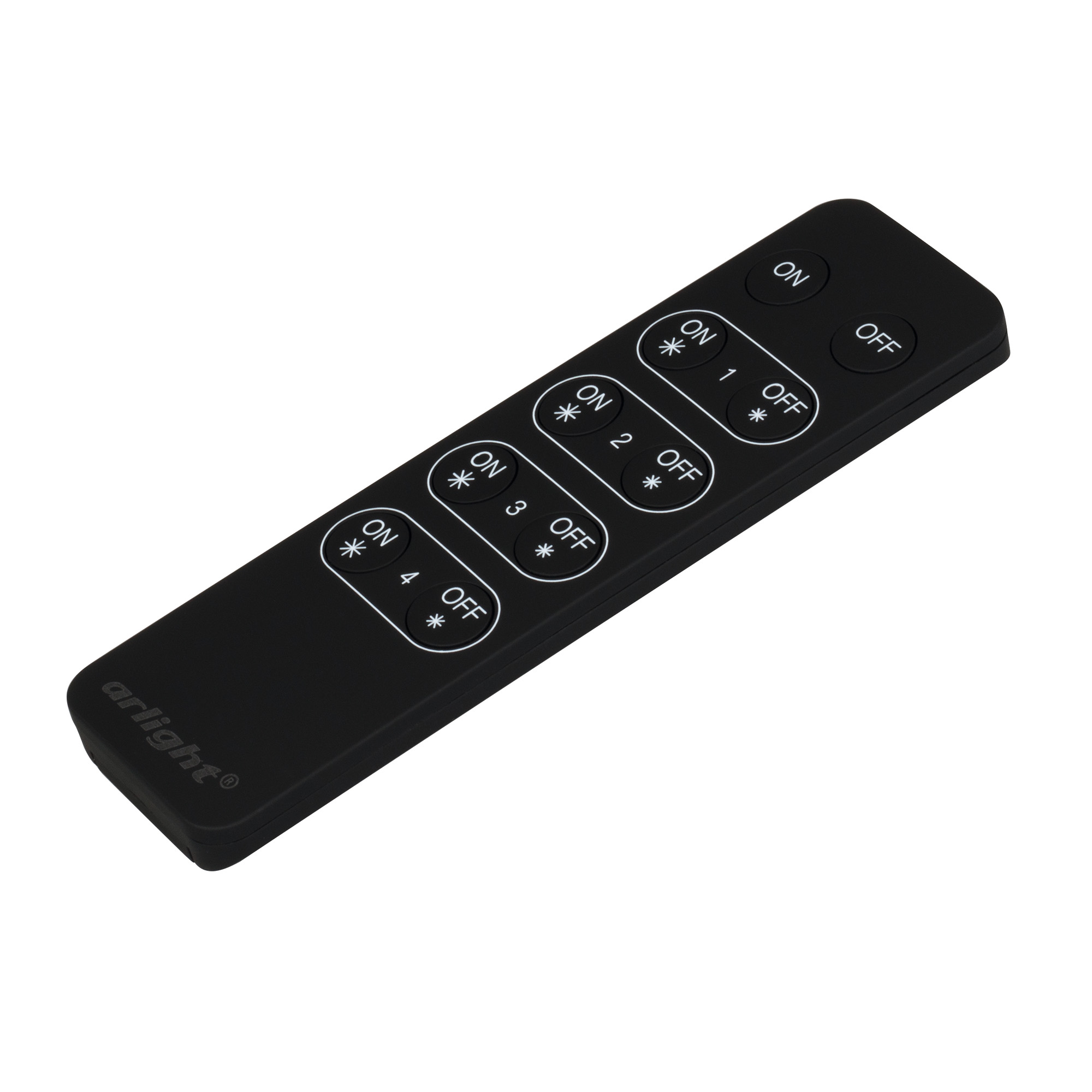 Arlight SR — Пульт SR-2833K4 Black 4 зоны