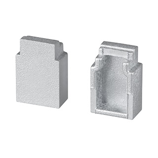 Arlight WALL-FANTOM-BENT-W10-SIDE — Заглушка глухая