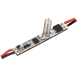 Arlight SMART-D13-H20-DIM — Микродиммер монохромной ленты, сенсорный, встраиваемый в профиль [12-24V, 1x3A, для профилей высотой 15-22 мм]