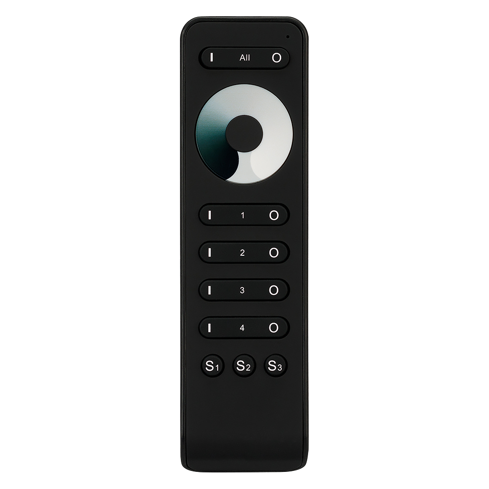 Arlight SMART — Радиопульт DIM Black 4 зоны R33