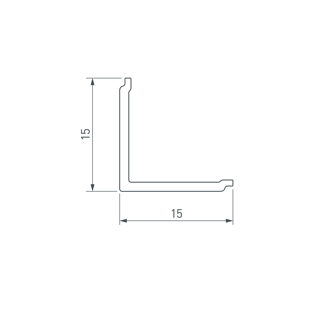 Arlight SL-KANT-H16 — Квадратный экран-диффузор для профиля SL-KANT-H16
