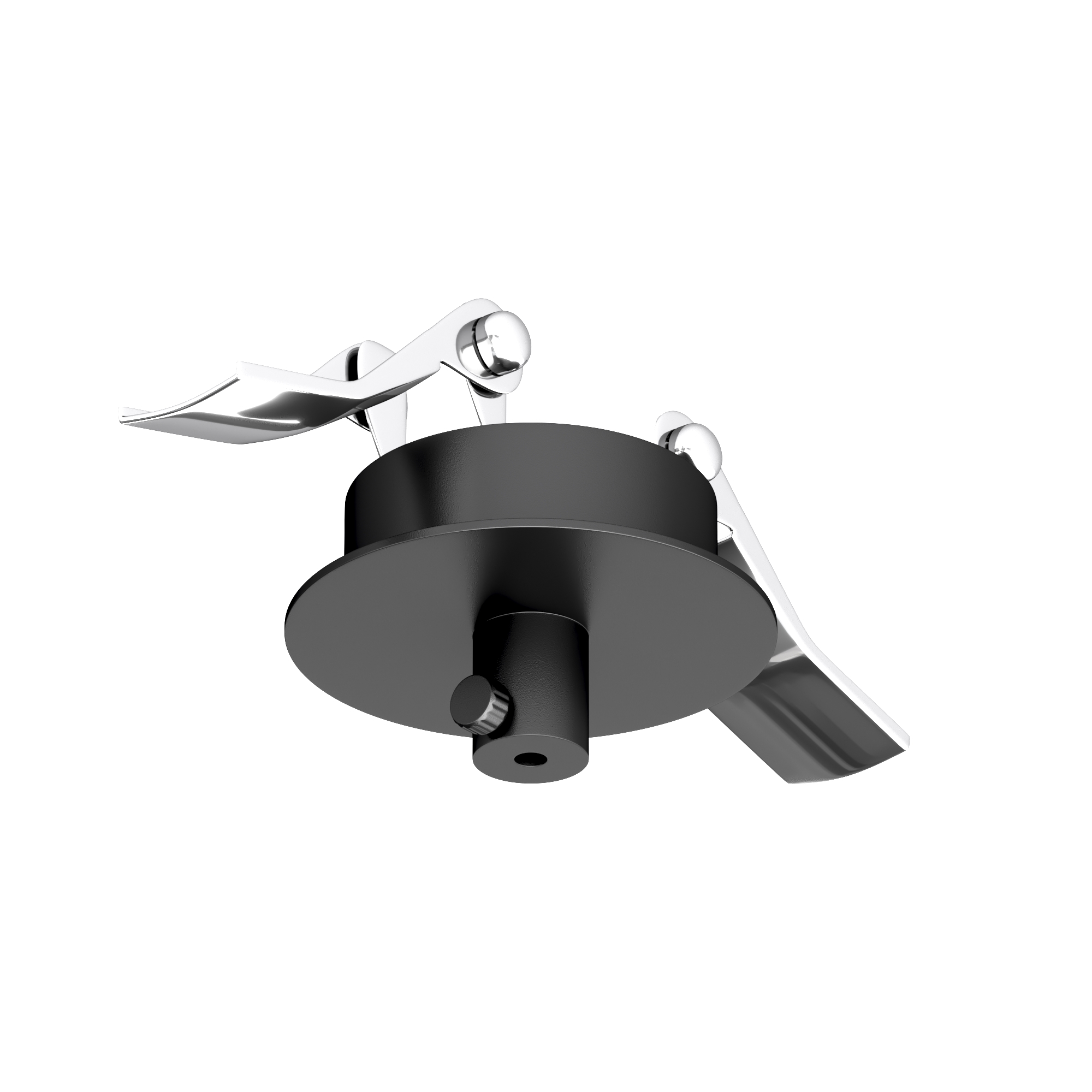 Аксессуар Чаша потолочная встраиваемая SPX-CANOPY-R90-C6.5 (BK) (Arlight, Металл)