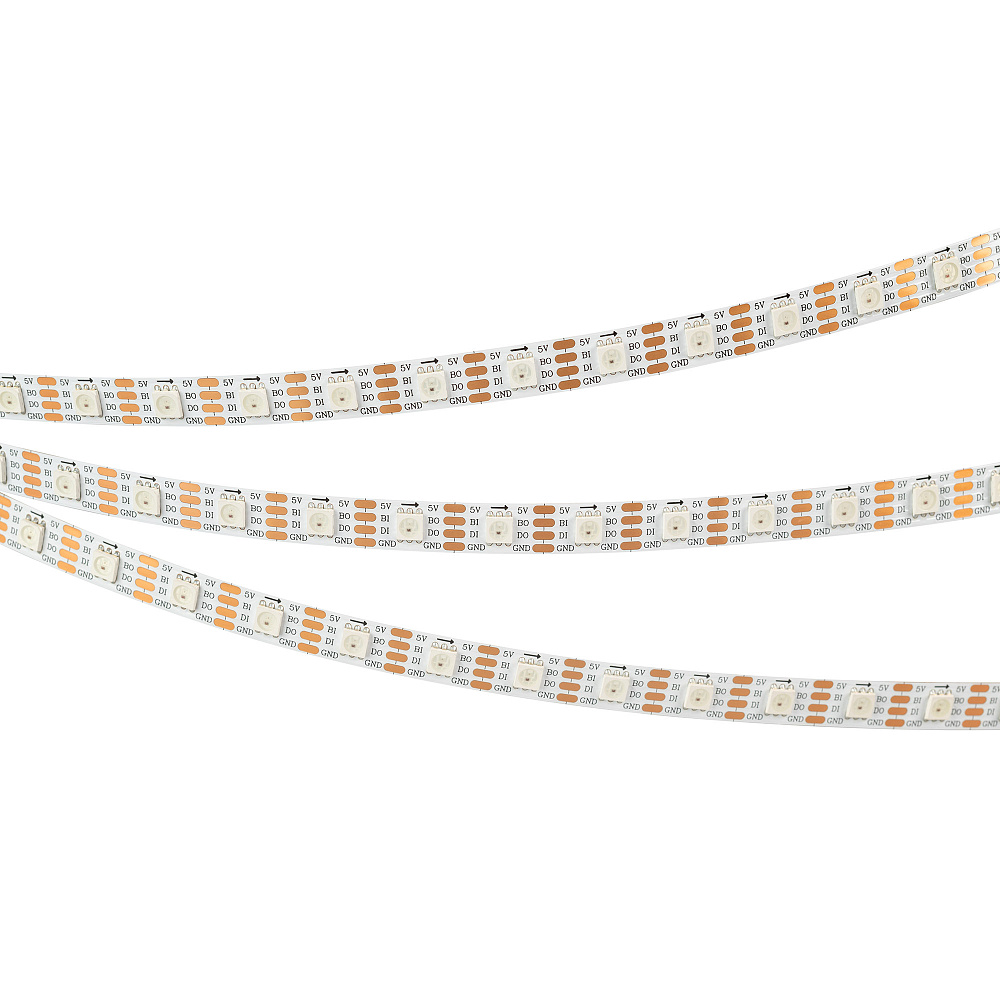 Arlight SPI B60 — Гибкая светодиодная лента — SPI_RGB [каналы: 180; протокол: SPI; питание, В: 5.0; ширина, мм: 10.0]