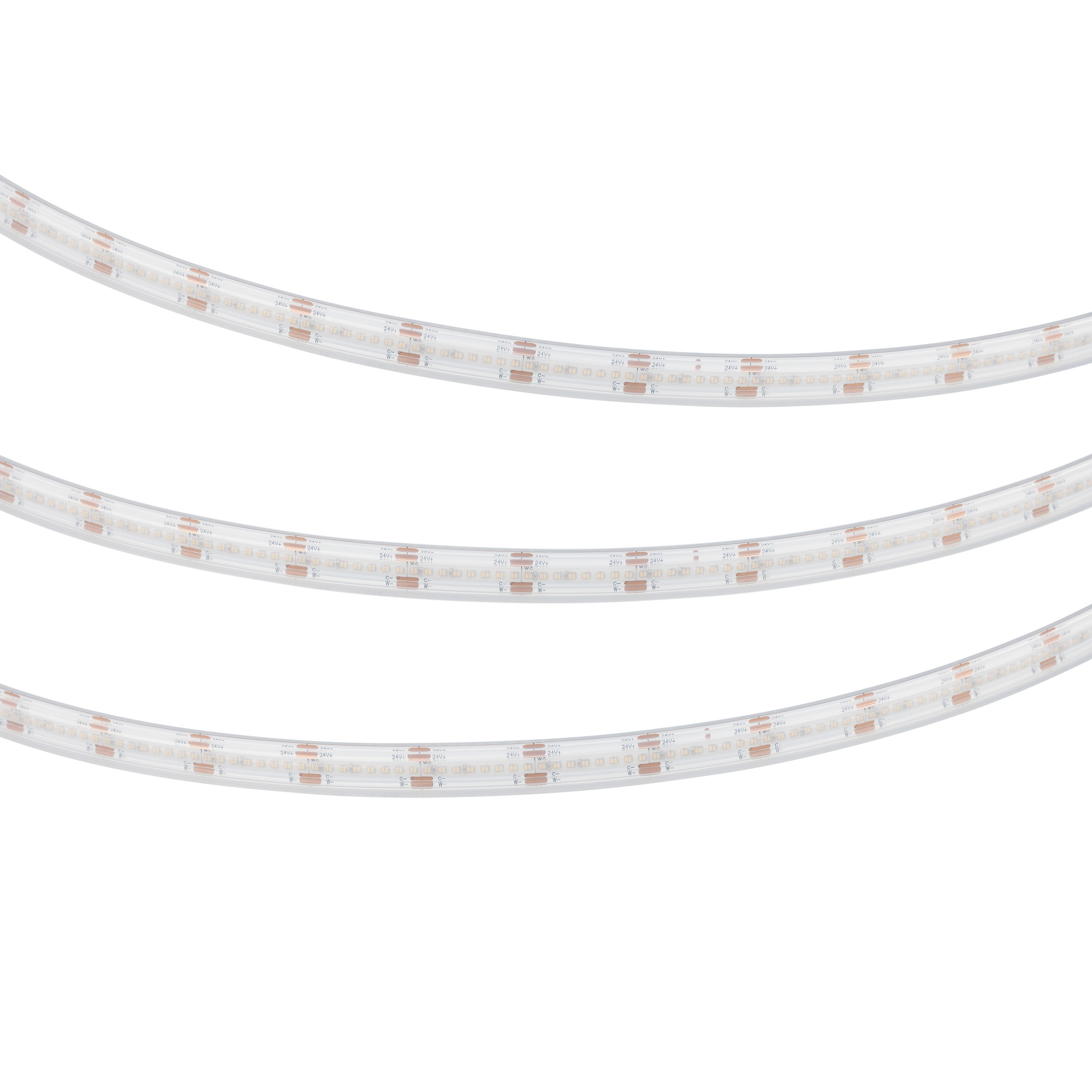 Лента герметичная CSP-PS-X640-12mm 24V White-MIX (23 W/m, IP67, 5m) (Arlight, Изменяемая ЦТ)