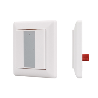 Arlight KNX Knob SR-KN9551K2-UP — Встраиваемая настенная кнопочная панель KNX, 2 клавиши [KNX (шина DC 21-30V)]