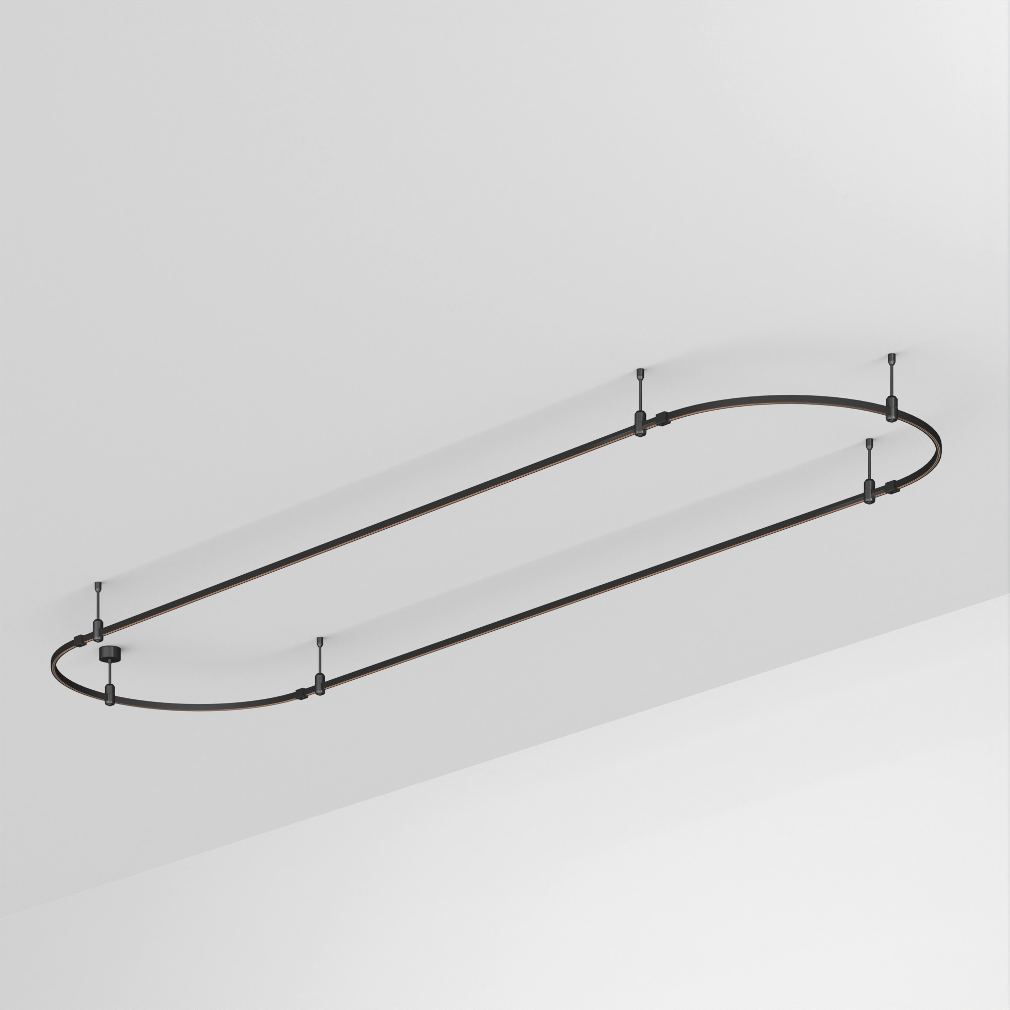 Arlight ART-APRIORI-OVAL-ROD-200-4000x1000 — Шинопровод (Накладной / Подвесной)