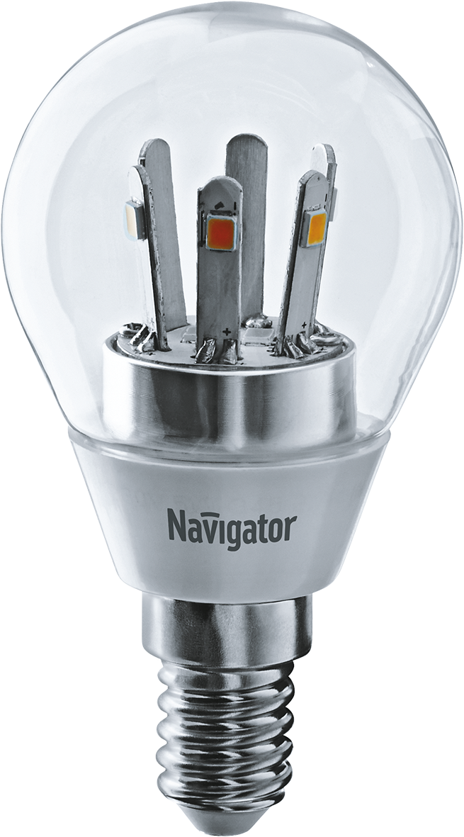 Лампа Navigator 71 294 NLL-G45-5-230-2.7K-E14-CL