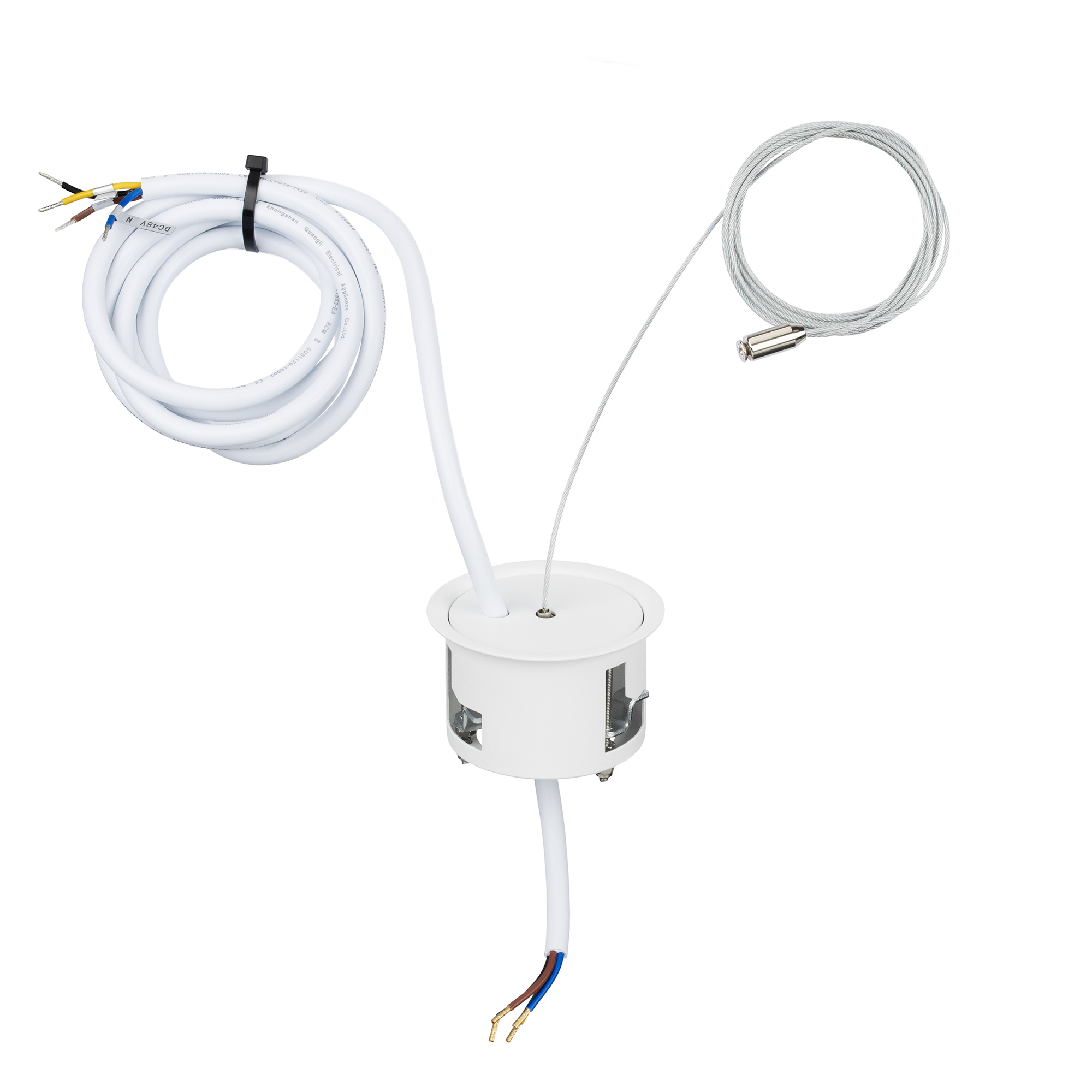 Подвес Потолочная чаша MAG-ORIENT-CANOPY-BUILT-POWER-L1500 (WH) (Arlight, Металл)