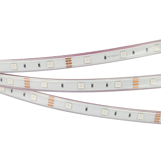 Arlight RTW B30 — Гибкая светодиодная лента — RGB [каналы: 3; исполнение: PS; герметизация: Силикон, экструзия прозр. прямоуг. - PS; высота, мм: 5.0; питание, В: 12.0; ширина, мм: 13.0]