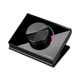 Arlight SMART-P100 — Настольная роторная панель RGB (мультицветный, ШИМ, 3V, 2.4G)