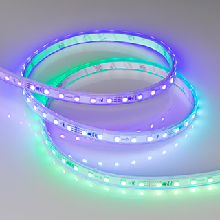 Arlight SPI F72 — Гибкая светодиодная лента — SPI_RGB [каналы: 36; исполнение: P; протокол: SPI; герметизация: Силикон, трубка прозр. прямоуг. - P; высота, мм: 4.0; питание, В: 24.0; ширина, мм: 11.0]