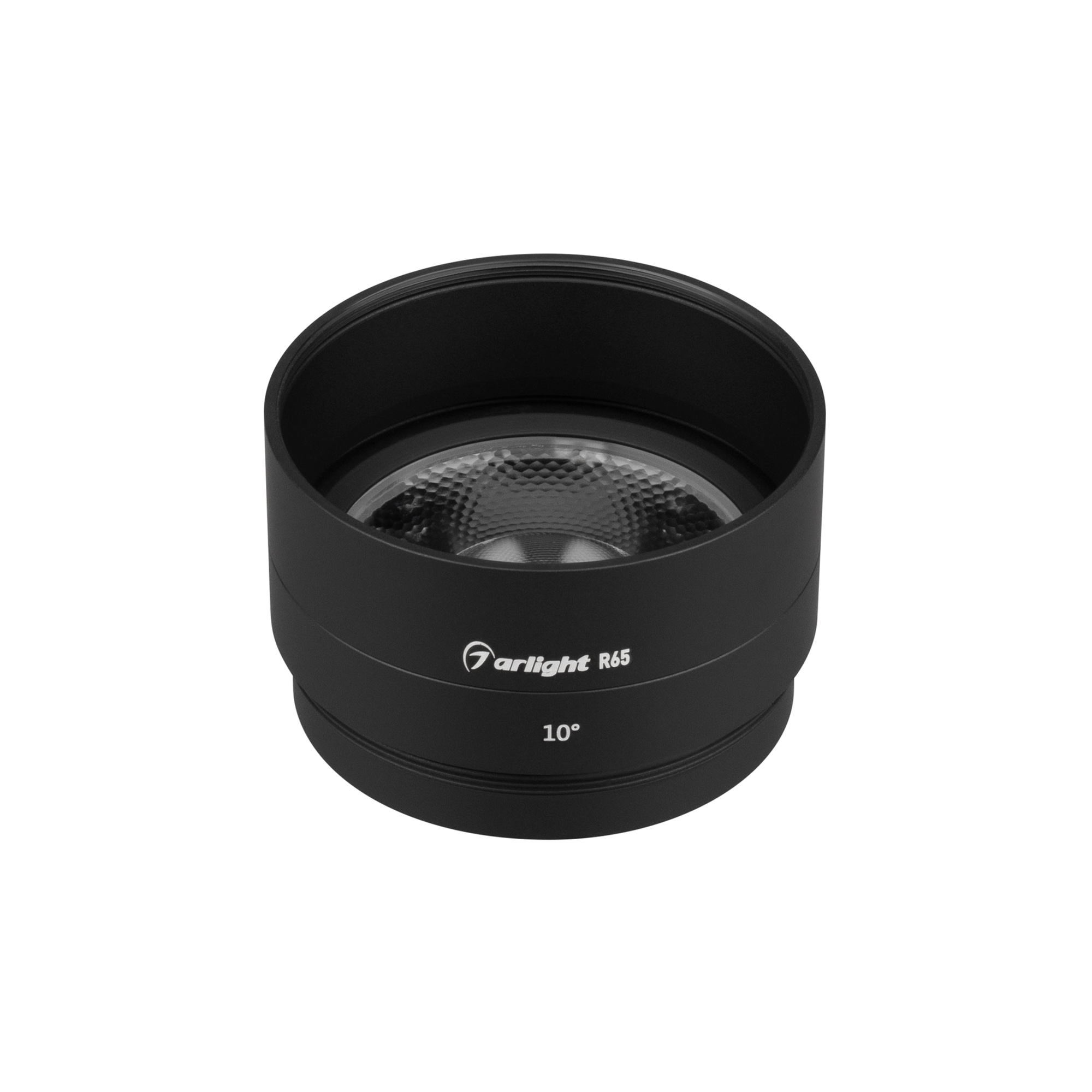 Arlight LGD-ARTIFACT — Насадка с фиксированным углом 10° [LGD-ARTIFACT-LENS-R65 Ø65x21 мм]