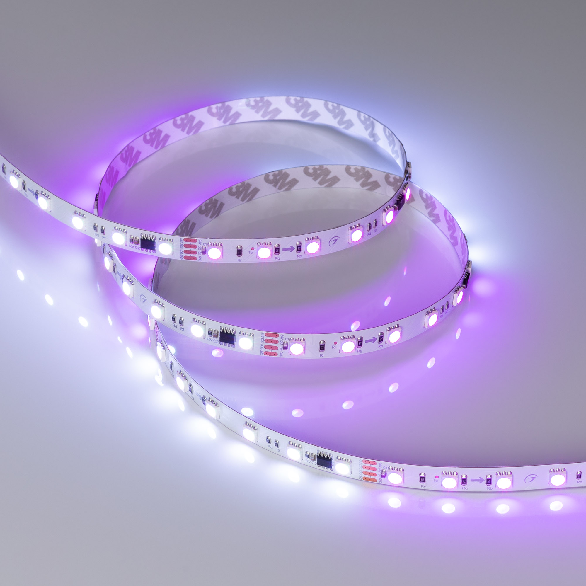 Arlight SPI B60 — Гибкая светодиодная лента — SPI_RGB [каналы: 30; протокол: SPI; питание, В: 24.0; ширина, мм: 10.0]