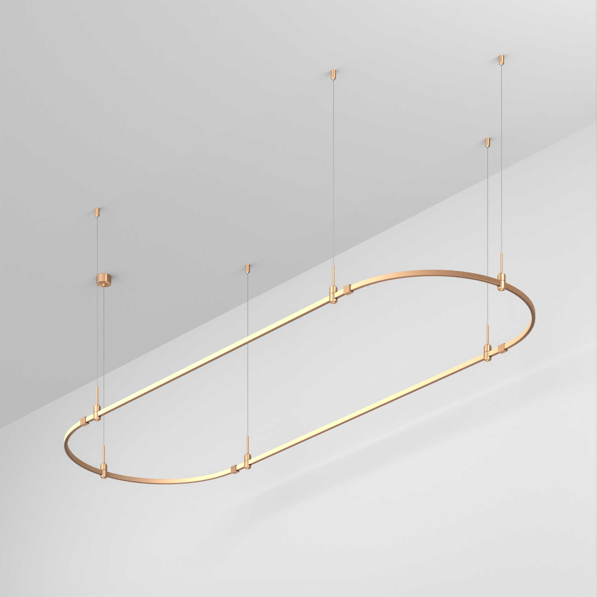 Arlight ART-APRIORI-OVAL-HANG-3000x1000 — Шинопровод (Накладной / Подвесной)