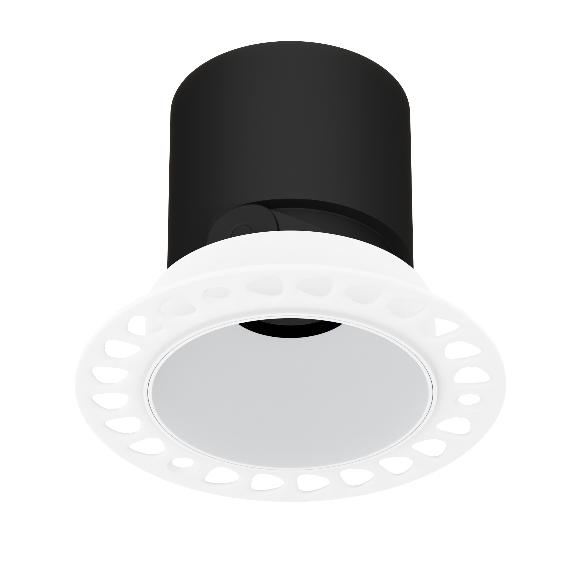 Светильник встраиваемый MS-ARADO-TRIMLESS-R75-12W Day4000 (Белый, 55 deg, 230V) (Arlight, IP20 Металл, 5 лет)