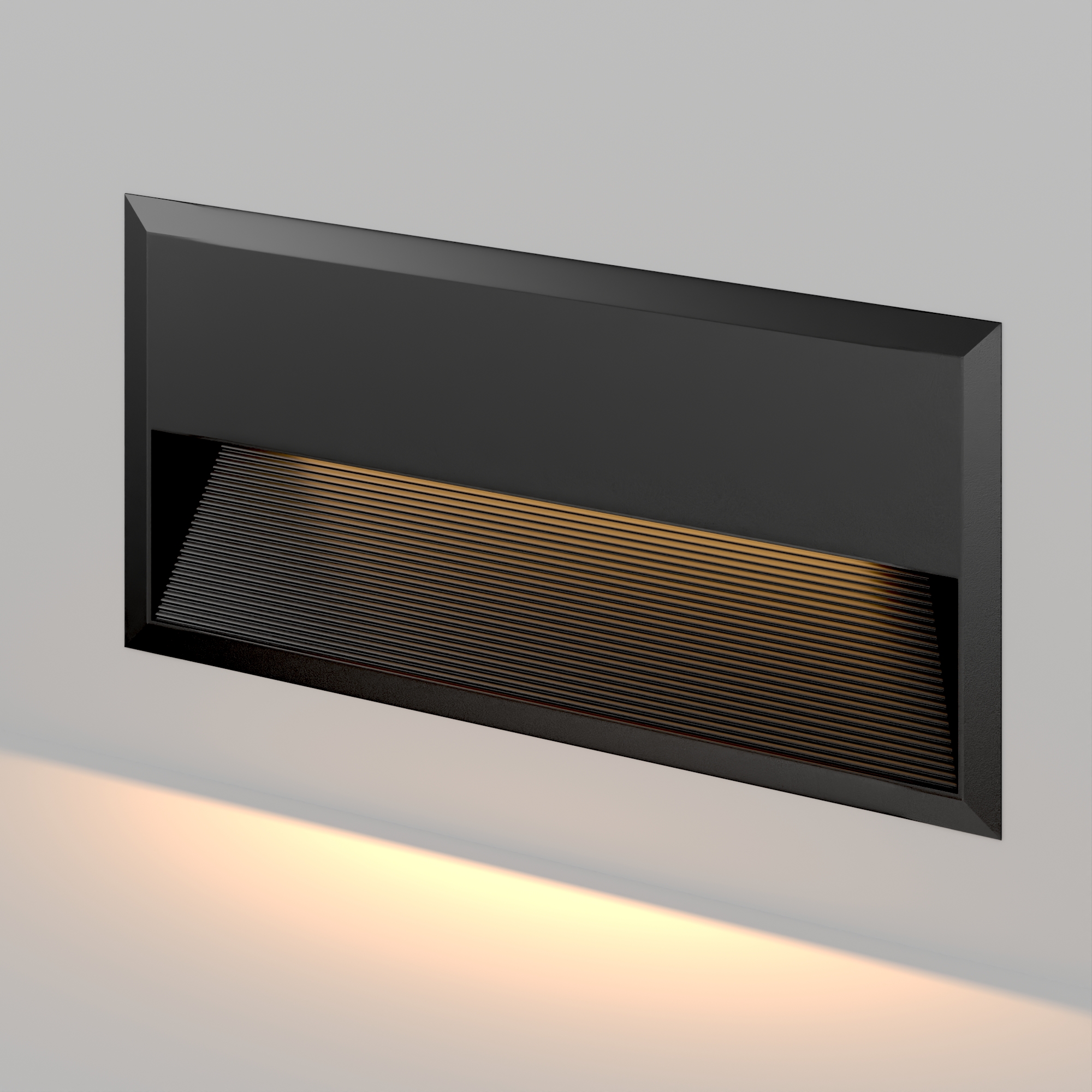 Светильник встраиваемый LTD-RIBONIK-S271x136-10W Warm3000 (Черный, 50 deg, 230V) (Arlight, IP65 Металл, 5 лет)