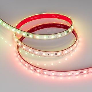 Arlight SPI B60 — Гибкая светодиодная лента — SPI_RGB [каналы: 30; исполнение: PS; протокол: SPI; герметизация: Силикон, экструзия прозр. прямоуг. - PS; высота, мм: 5.0; питание, В: 24.0; ширина, мм: 12.0]