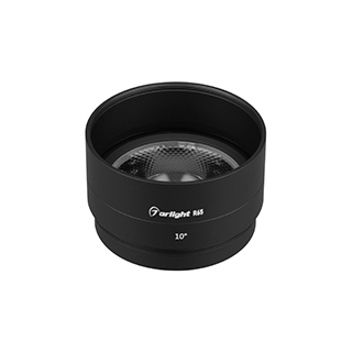 Arlight LGD-ARTIFACT — Насадка с фиксированным углом 10° [LGD-ARTIFACT-LENS-R65 Ø65x21 мм]