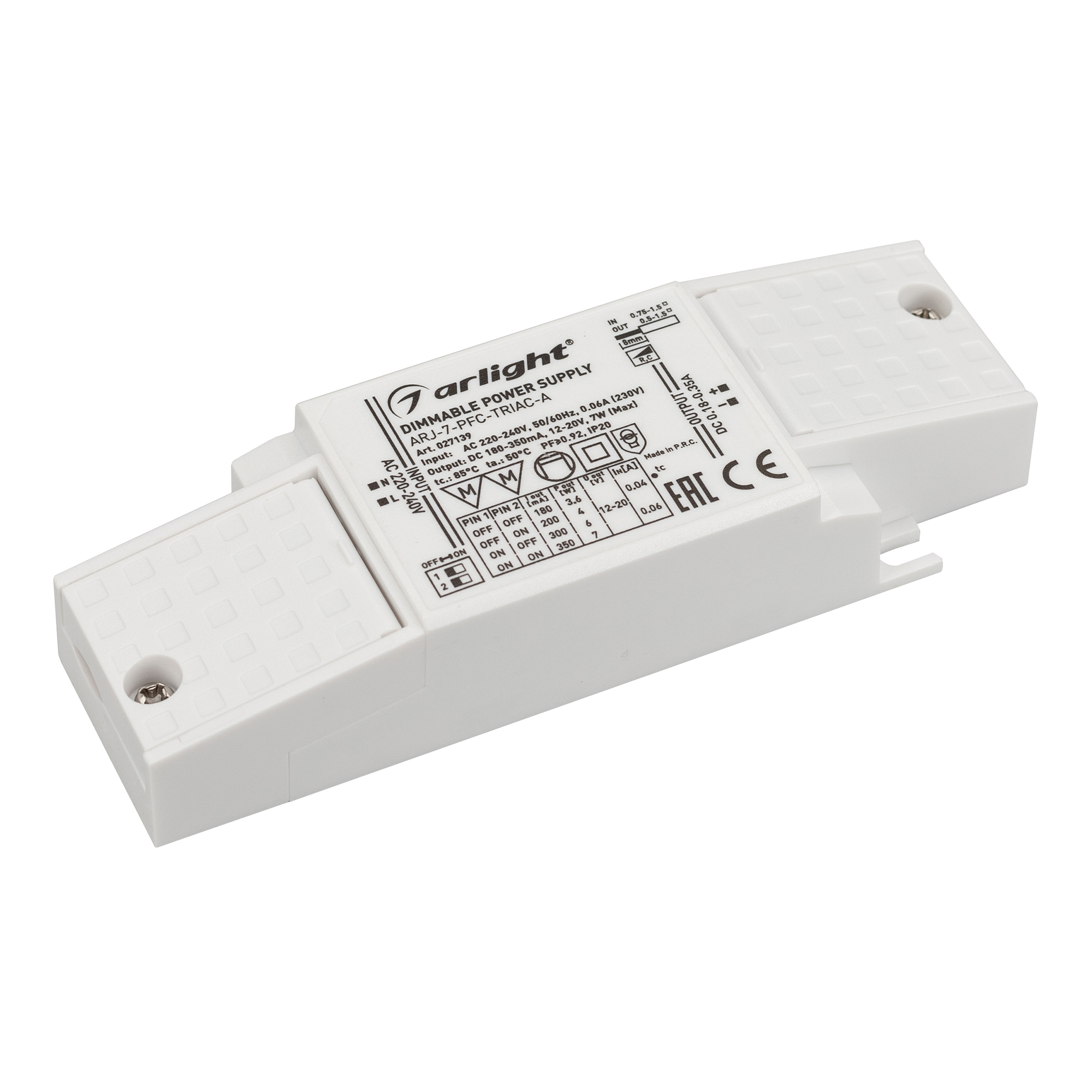 Arlight ARJ-PFC-TRIAC-A — Диммируемый источник тока