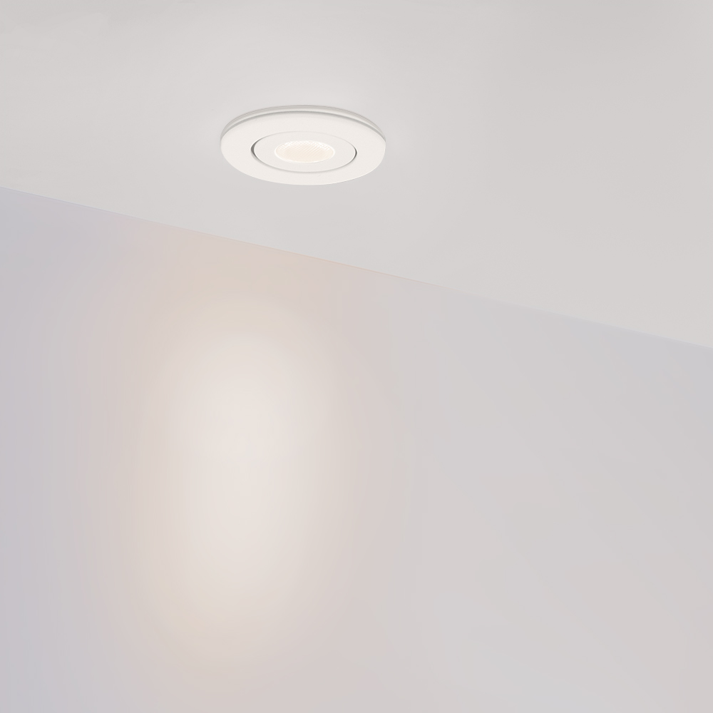 Светильник встраиваемый LTM-R52-3W Warm3000 (Белый, 30 deg, 230V) (Arlight, IP40 Металл, 5 лет)