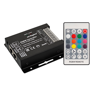 Arlight VT-S07 — Комплект RGBW-контроллера 4x6A с RF-пультом 24кн