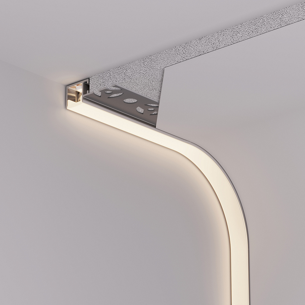 Arlight FANTOM-BENT-W12-TOP-EDGE — Профиль (с отдельным аксессуаром: Встраиваемый)