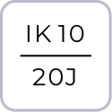 Степень защиты оболочки, код IK10