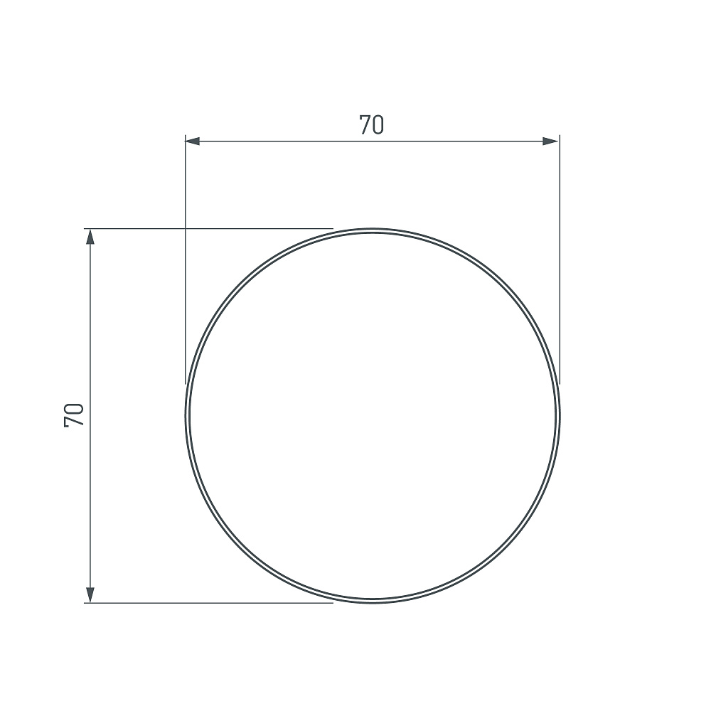 Arlight SL-ROUND-D70-360deg — Экран