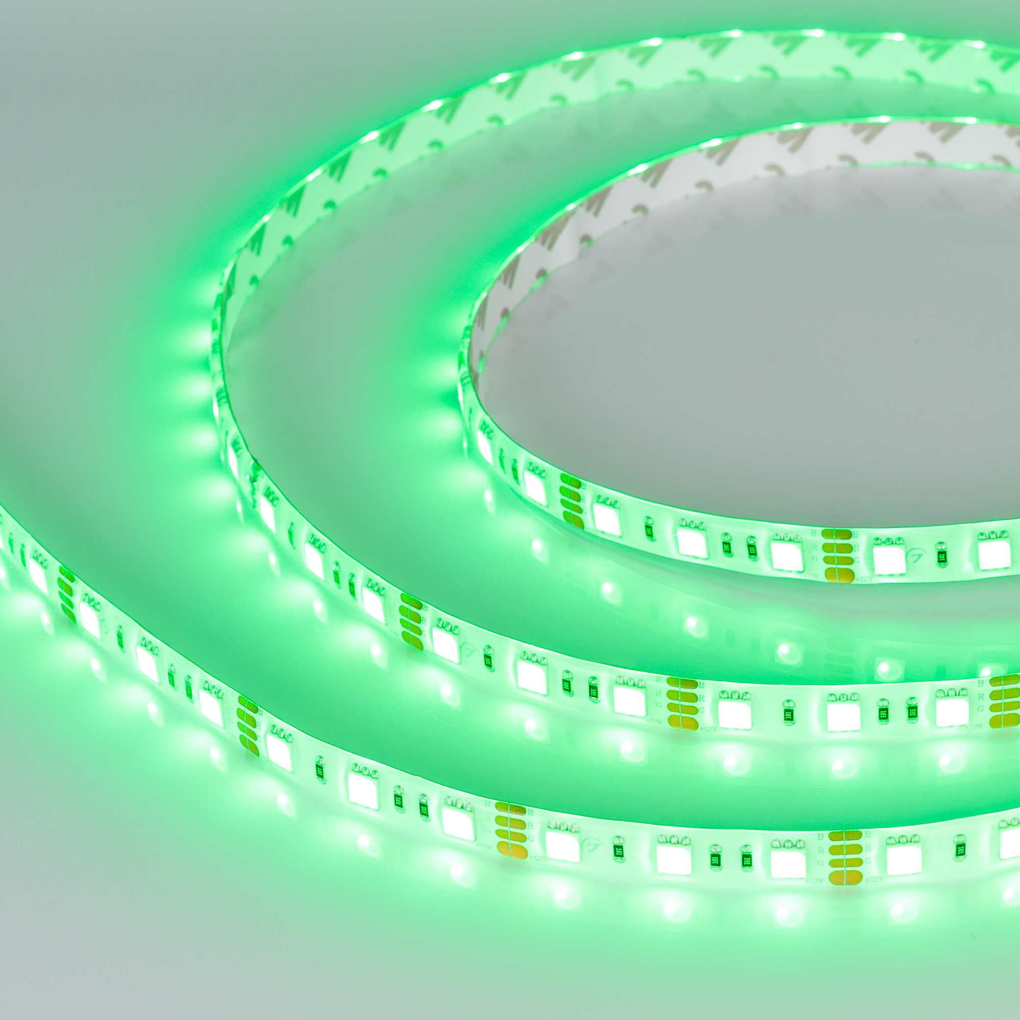 Arlight RTW B60 — Гибкая светодиодная лента — RGB [каналы: 3; исполнение: SE; герметизация: Силикон, заливка сверху прозр. округл. - SE; высота, мм: 2.7; питание, В: 12.0; ширина, мм: 10.0]